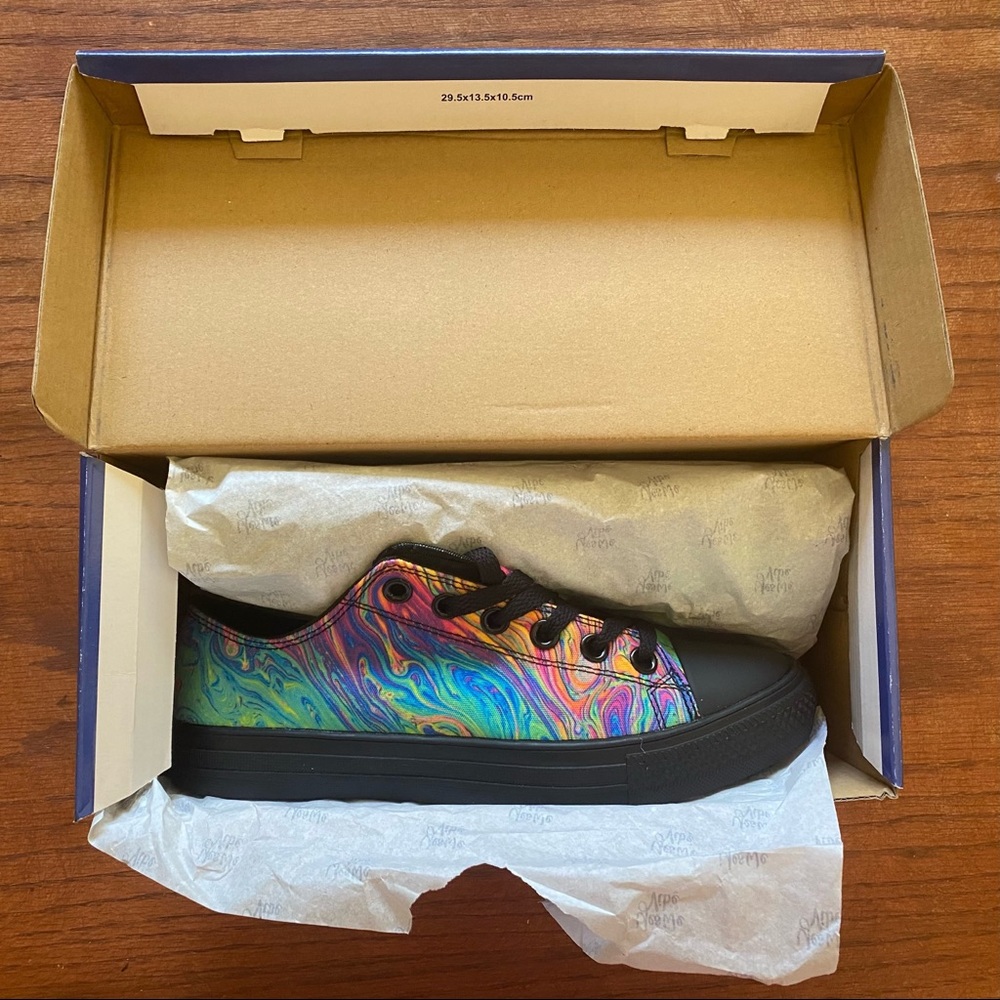 🔹2 for $85🔹 Yes We Vibe “Dripping Fluo” men’s low cut shoes